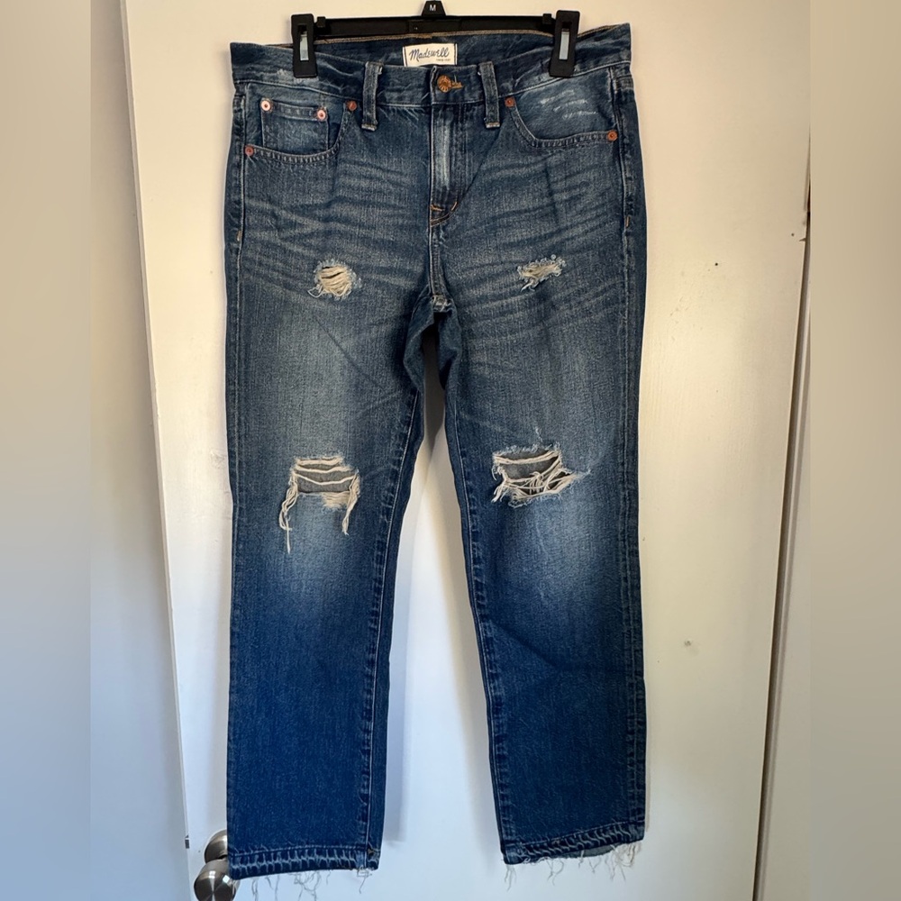 Madewell Distressed ‘Boy Jean’